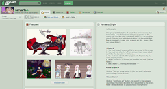 Desktop Screenshot of naruarts.deviantart.com