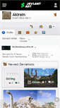 Mobile Screenshot of akirain.deviantart.com