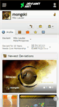 Mobile Screenshot of mongski.deviantart.com