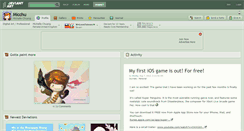 Desktop Screenshot of micchu.deviantart.com