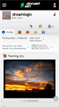 Mobile Screenshot of dreamlogic.deviantart.com