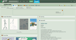 Desktop Screenshot of anime-zone.deviantart.com