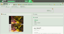 Desktop Screenshot of albinozz.deviantart.com