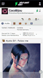 Mobile Screenshot of cocobijou.deviantart.com