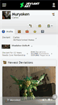Mobile Screenshot of muryoken.deviantart.com
