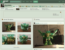 Tablet Screenshot of muryoken.deviantart.com