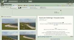 Desktop Screenshot of malleni-stock.deviantart.com