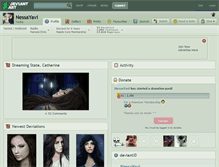 Tablet Screenshot of nessayavi.deviantart.com