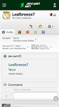 Mobile Screenshot of leafbreeze7.deviantart.com