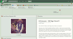 Desktop Screenshot of cloud1414.deviantart.com