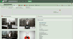 Desktop Screenshot of maximpioneer.deviantart.com