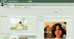 Desktop Screenshot of hadore.deviantart.com
