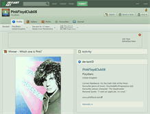 Tablet Screenshot of pinkfloydclub08.deviantart.com