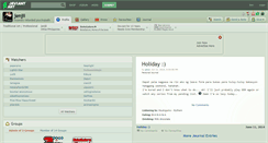 Desktop Screenshot of jenjii.deviantart.com