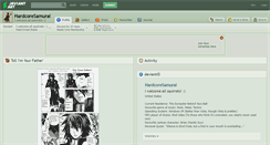 Desktop Screenshot of hardcoresamurai.deviantart.com