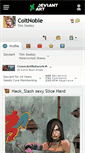 Mobile Screenshot of coltnoble.deviantart.com