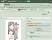 Tablet Screenshot of chibichobit.deviantart.com