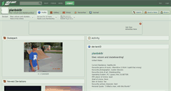 Desktop Screenshot of planbsk8r.deviantart.com
