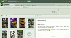Desktop Screenshot of orcquest.deviantart.com