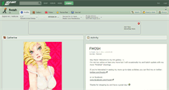 Desktop Screenshot of fwosh.deviantart.com