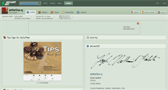 Desktop Screenshot of antonius-q.deviantart.com