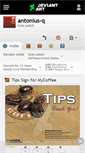 Mobile Screenshot of antonius-q.deviantart.com
