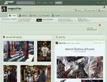 Tablet Screenshot of megasxlrfan.deviantart.com