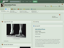 Tablet Screenshot of mitchkitterphoto.deviantart.com
