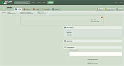 Desktop Screenshot of birdin.deviantart.com