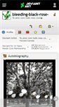 Mobile Screenshot of bleeding-black-rose-.deviantart.com