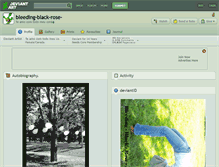 Tablet Screenshot of bleeding-black-rose-.deviantart.com
