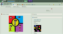Desktop Screenshot of misslovable1234.deviantart.com