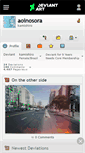 Mobile Screenshot of aoinosora.deviantart.com