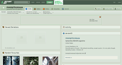 Desktop Screenshot of moonprincessusa.deviantart.com