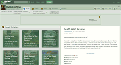 Desktop Screenshot of hailtothechimp.deviantart.com