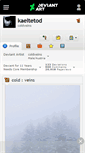 Mobile Screenshot of kaeltetod.deviantart.com