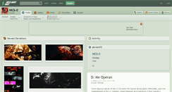 Desktop Screenshot of nick-0.deviantart.com