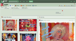 Desktop Screenshot of mzdish.deviantart.com