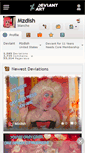 Mobile Screenshot of mzdish.deviantart.com