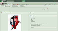 Desktop Screenshot of kuriositty.deviantart.com