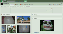 Desktop Screenshot of ninjinturdle.deviantart.com