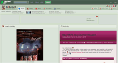 Desktop Screenshot of emberpelt.deviantart.com