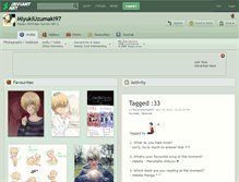 Tablet Screenshot of miyukiuzumaki97.deviantart.com