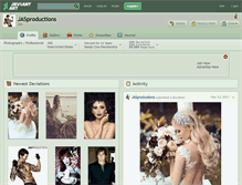 Tablet Screenshot of jasproductions.deviantart.com
