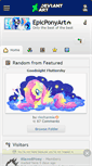 Mobile Screenshot of epicponyart.deviantart.com