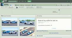 Desktop Screenshot of cipriany.deviantart.com