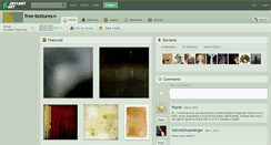 Desktop Screenshot of free-textures.deviantart.com