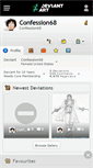 Mobile Screenshot of confession68.deviantart.com