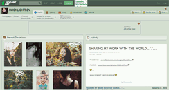 Desktop Screenshot of moonlightlov.deviantart.com