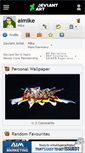 Mobile Screenshot of aimike.deviantart.com